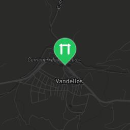 Map showing where Bodyweight workout - Vandellòs i l'Hospitalet de l'Infant - Calisthenics workout is