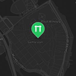 Map showing where Tullinge - Outdoor Gym - Lida Värdshus is