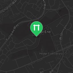 Map showing where Hege End - Outdoor Gym - Recreation Ground is