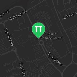 Map showing where Kinnego Marina Outdoor Gym is