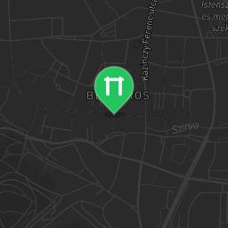 Map showing where Street Workout Park Miskolc is