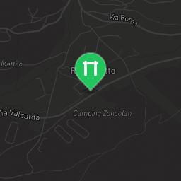 Map showing where Calisthenics Park – Outdoor Ravascletto is