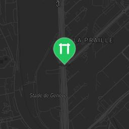 Map showing where Lancy - Outdoor Gym - Piscine de Marignac Lancy is