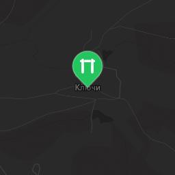 Map showing where Novosibirsk - Calisthenics Gym - Улица Ключ-Камышенское Плато is