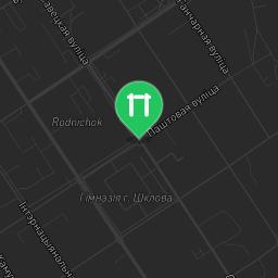 Map showing where Bodyweight workout - Shkloŭ - Calisthenics workout is