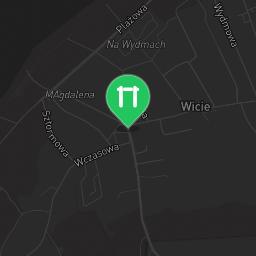 Map showing where Outdoor Gym Wicie is