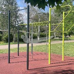 Map showing where Outdoor gym Arese is