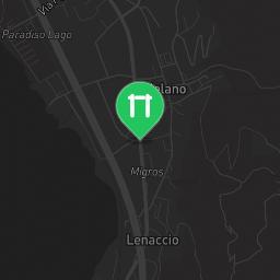 Map showing where Outdoor Gym Melano is