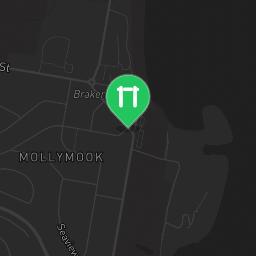 Map showing where Mollymook - Outdoor Gym - Mitchell Parade is