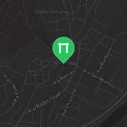 Map showing where Struttura calisthenics Castellarano is