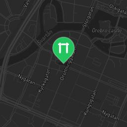 Map showing where Bodyweight gym - Örebro - Calisthenics workout is