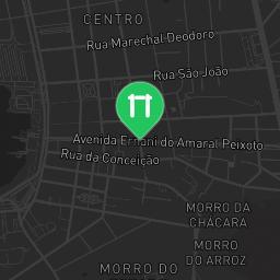 Map showing where Outdoor Fitness Niterói is