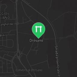 Map showing where Outdoor Gym Dresano is