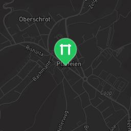 Map showing where ZURICH vitaparcours Plaffeien is
