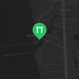 Map showing where Na Chom Thian - Outdoor Gym is