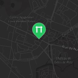 Map showing where Parc Street Workout Machecoul is