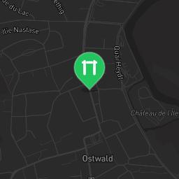 Map showing where Strasbourg - Fitness Trail - Ostwald is