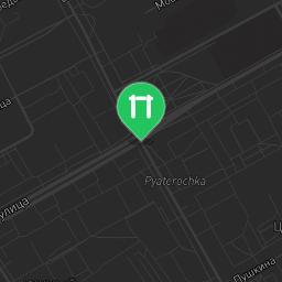 Map showing where Chernogorsk - Street Workout Park - Автовокзал is