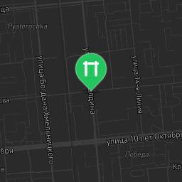 Map showing where Omsk - Outdoor Exercise Station - Naberezhnaya Tukhachevskogo is