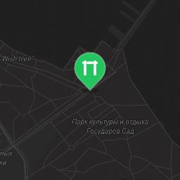 Map showing where Petrozavodsk - Street Workout Park - Госпиталь МВД is