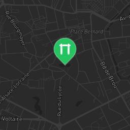 Map showing where Street Workout Park Bourg-en-Bresse is