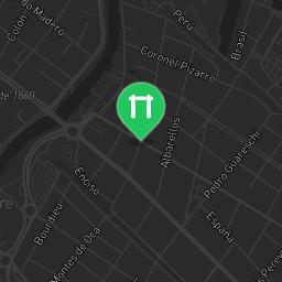 Map showing where Outdoor fitness training - Tigre -  - Calisthenics workout is
