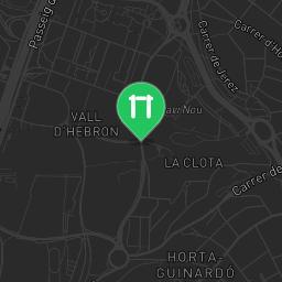 Map showing where Horta (Barcelona) - Calisthenics Equipment - Avinguda de l'Estatut de Catalunya is