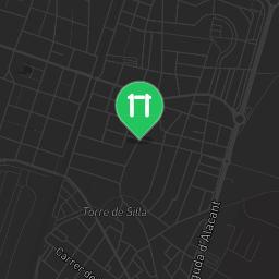 Map showing where Public gym park - Silla - - Calisthenics workout is