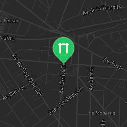 Map showing where Bodyweight fitness - Saint-Maur-des-Fossés - Calisthenics workout is