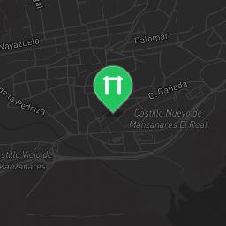 Map showing where Outdoor fitness training - Manzanares el Real - Calisthenics workout is