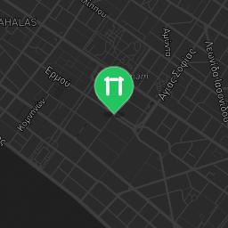 Map showing where Thessaloniki - Parkour Park - Alexander's Garden is