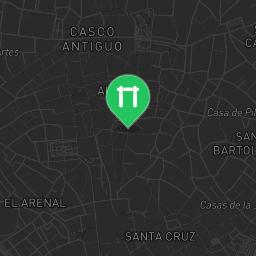 Map showing where Bodyweight workout - Seville - Calisthenics workout is