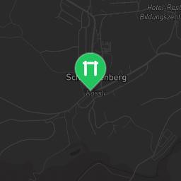 Map showing where Bodyweight workout - Schwarzenberg - Calisthenics workout is