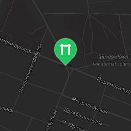 Map showing where Street Workout Старобешеве is