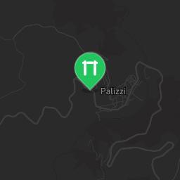 Map showing where Palestra outdoor Palizzi is