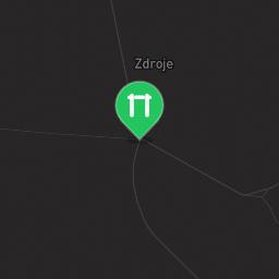 Map showing where Outdoor gym - Połczyn-Zdrój - Calisthenics workout is