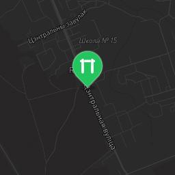 Map showing where Public gym park - Vitebsk District - Calisthenics workout is