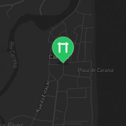 Map showing where Porto Seguro - Outdoor Gym - Bahia is