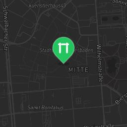 Map showing where Calisthenics Park Wiesbaden Schelmengraben is