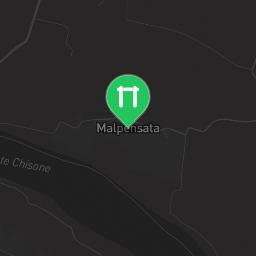 Map showing where Bergamo - Parkour Park - Parco Malpensata is
