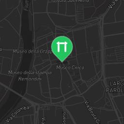 Map showing where Outdoor Fitness Parco Ragazzi del 99 is