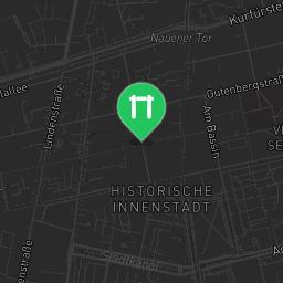Map showing where Fitness-Trail Vokspark - Potsdam is