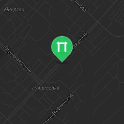 Map showing where Otradny - Street Workout Park - Нефтяник is