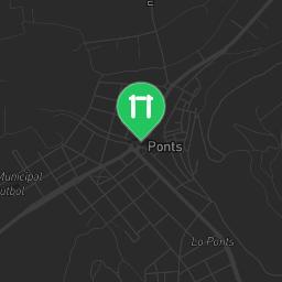 Map showing where Calisthenics Park Ponts is
