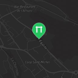 Map showing where Outdoor Gym Guingamp is