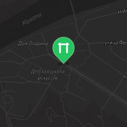 Map showing where Gorokhovets - Street Workout Park - Горнолыжный Курорт Пужалова Гора is