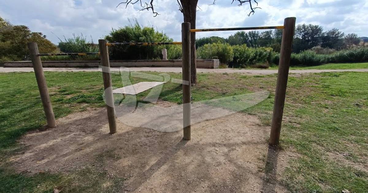 Area Fitness Parco Fluviale Tevere Magliana (Roma) — outdoor calisthenics spot in Roma