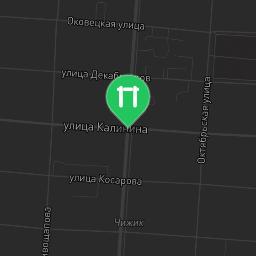 Map showing where Rzhev - Fitness Park - Памятник Ленину is