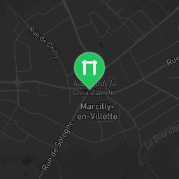 Map showing where Public gym park - Marcilly-en-Villette - Calisthenics workout is