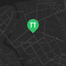 Map showing where Bodyweight training - Los Lagos - Calisthenics workout is